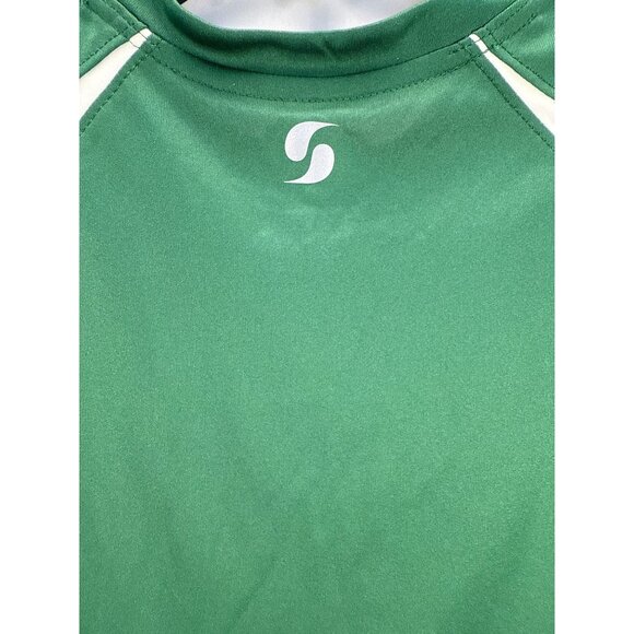 Soffe Athletic Soccer Shirt Green Size M Moisture Wicking Sports Tee - Picture 4 of 8